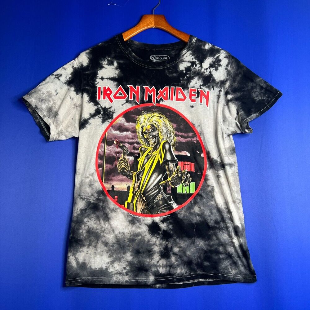 Adult Iron Maiden Killers 2019 Global Tee Sz Medium Graphic T-Shirt